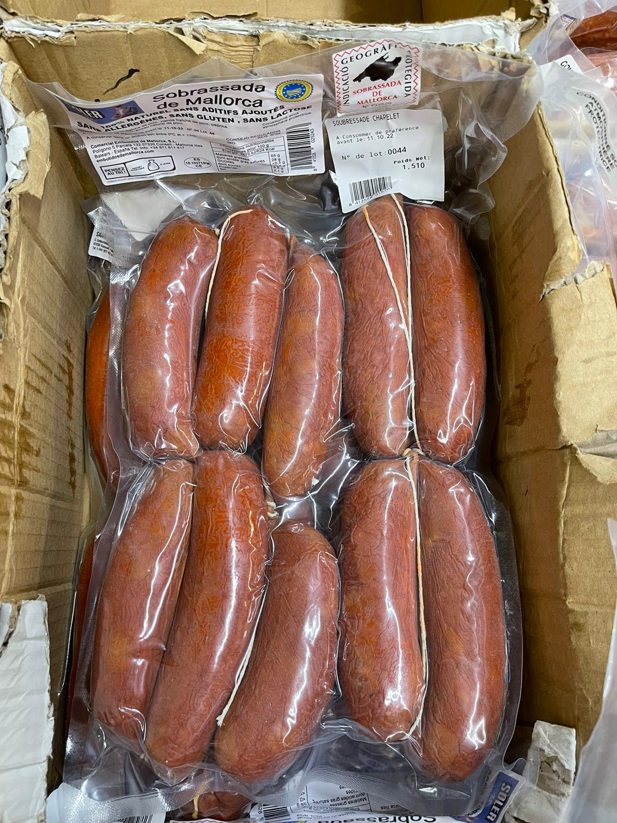 SOBRASSADA MALLORCA SARTA IGP PIQUANTE